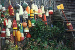 buoy fence - Laurie Murison